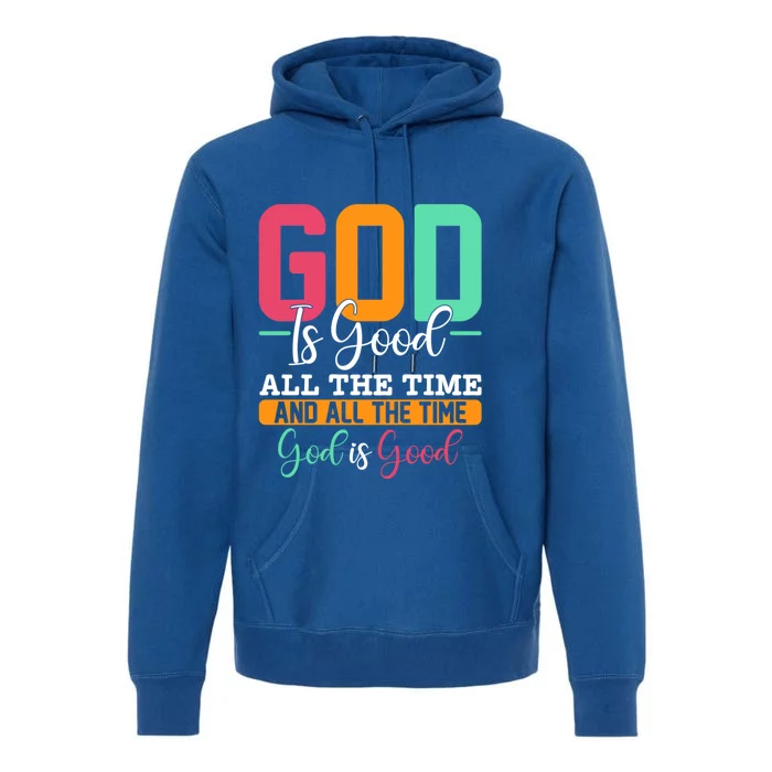 God Is Good Jesus Christian Religion Faith Church Gift Premium Hoodie