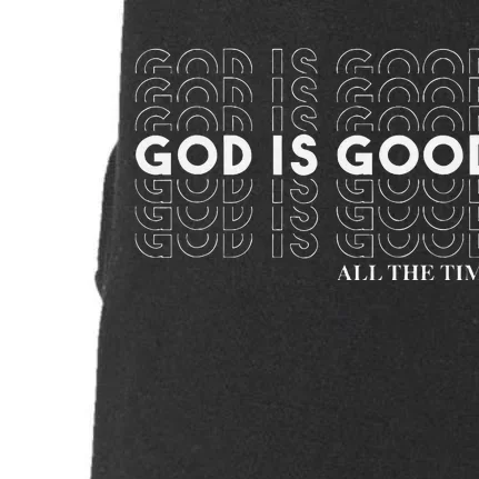 God Is Good Christian Worship PreacherS Classic Fit Crew Neck Short Doggie 3-End Fleece Hoodie