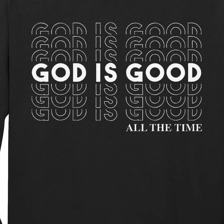 God Is Good Christian Worship PreacherS Classic Fit Crew Neck Short Tall Long Sleeve T-Shirt