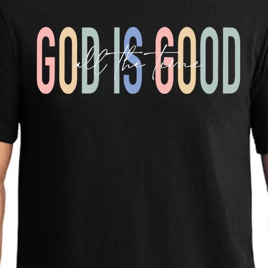 God Is Good All The Time Christian Pajama Set