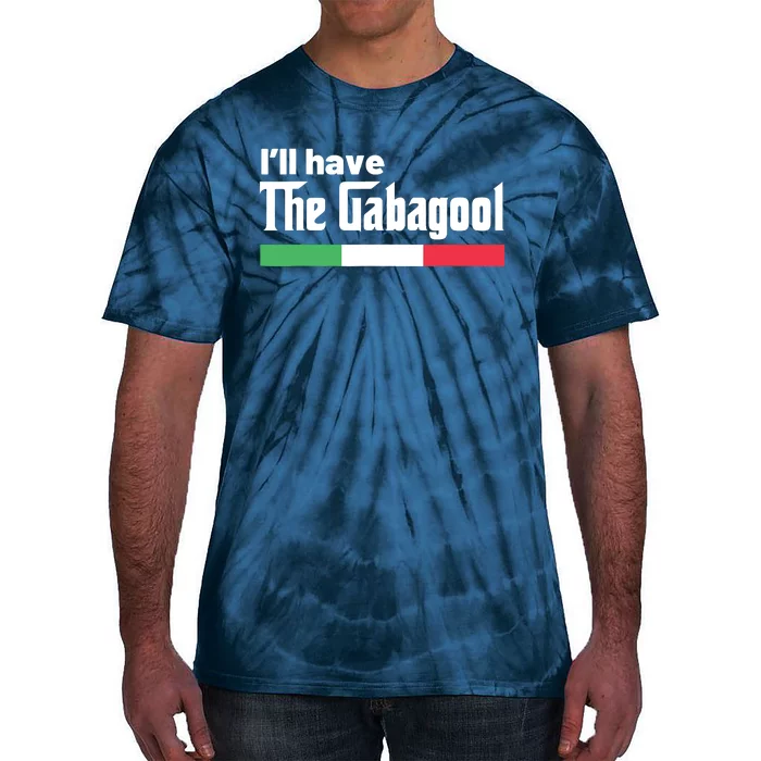 Gabagool Italy Gifts For Italians Capicola NJ New Jersey Tie-Dye T-Shirt