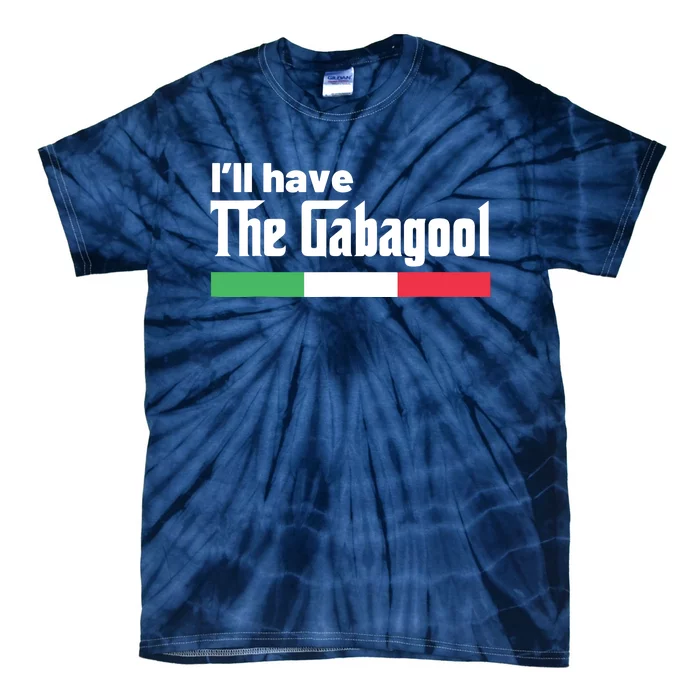 Gabagool Italy Gifts For Italians Capicola NJ New Jersey Tie-Dye T-Shirt