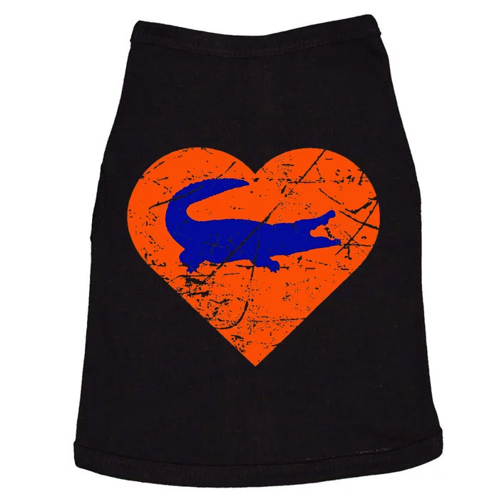 Gators In Heart I Love Gators Doggie Tank