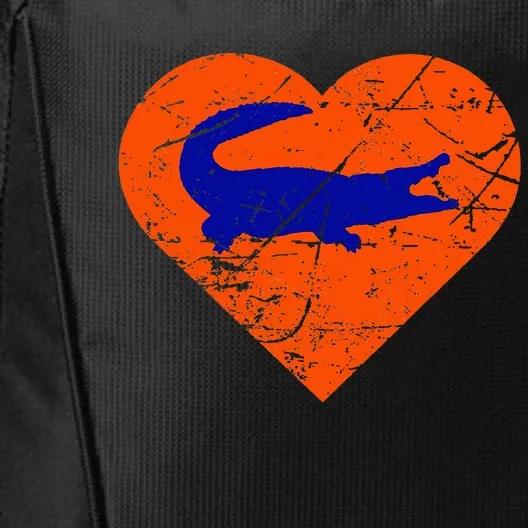 Gators In Heart I Love Gators City Backpack