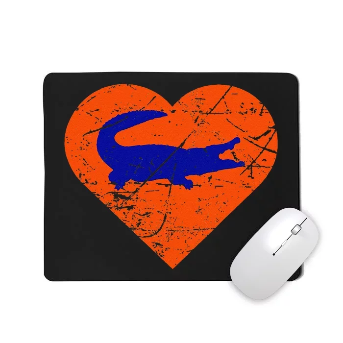 Gators In Heart I Love Gators Mousepad