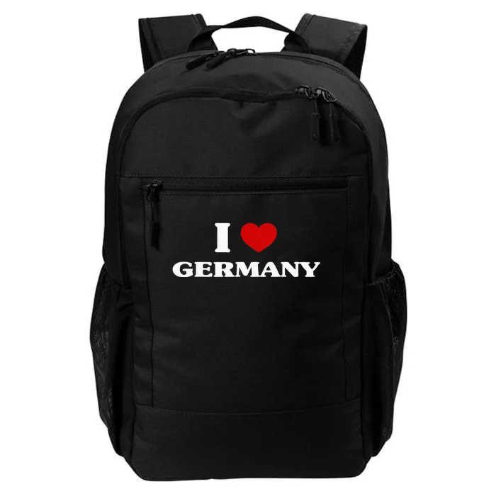 Germany I Heart Germany Souvenir I Love Germany Daily Commute Backpack