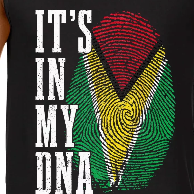 Guyana It's In My DNA Pride Guyanese Flag Roots Comfort Colors® Tank Top