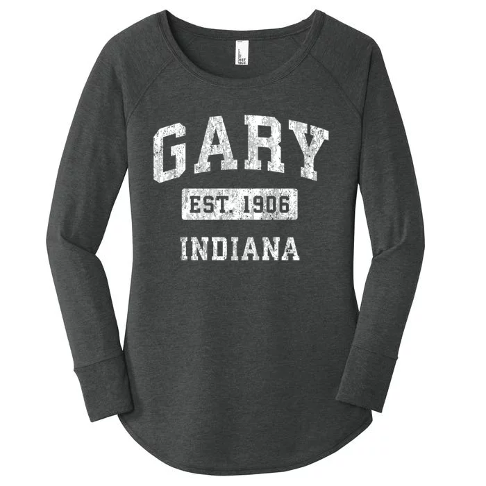 Gary Indiana In Vintage Established Sports Women's Perfect Tri Tunic Long Sleeve Shirt