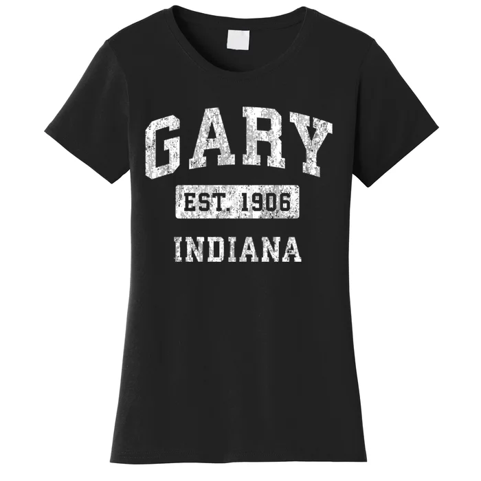 Gary Indiana In Vintage Established Sports Women's T-Shirt