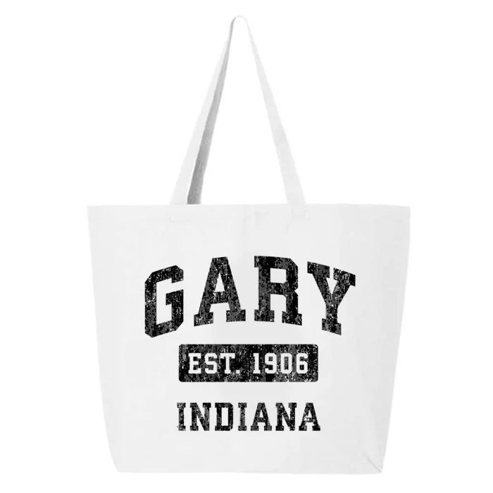 Gary Indiana In Vintage Established Sports Design 25L Jumbo Tote