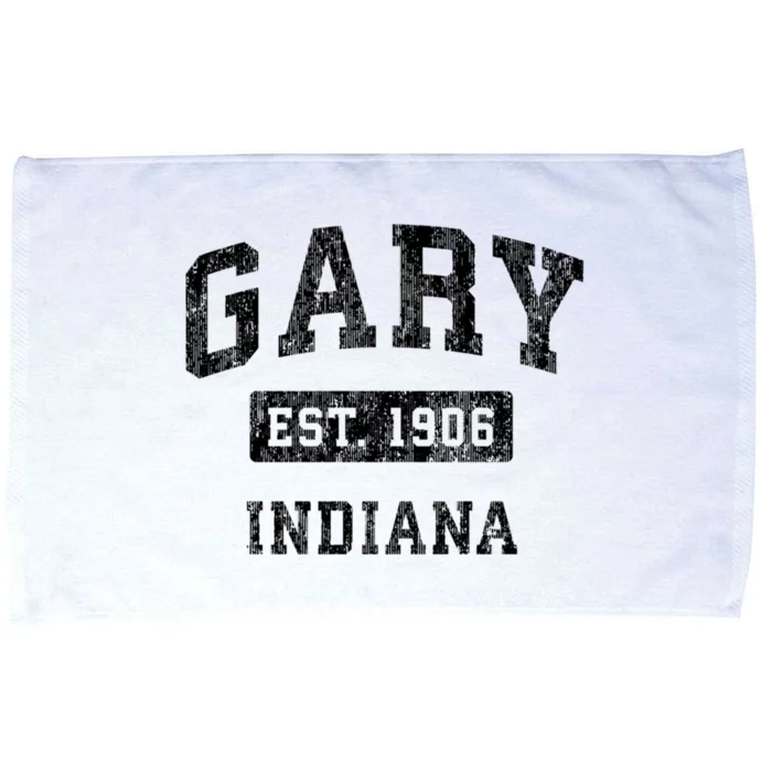 Gary Indiana In Vintage Established Sports Design Microfiber Hand Towel