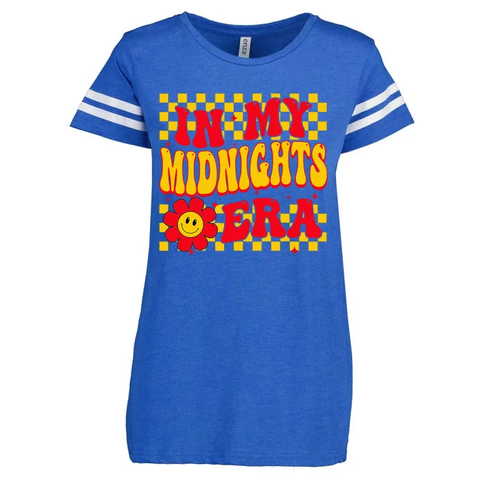 groovy I'm in My Midnights Era Enza Ladies Jersey Football T-Shirt