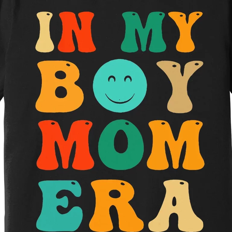 Groovy I'm In My Mama Era Cute Mom Premium T-Shirt