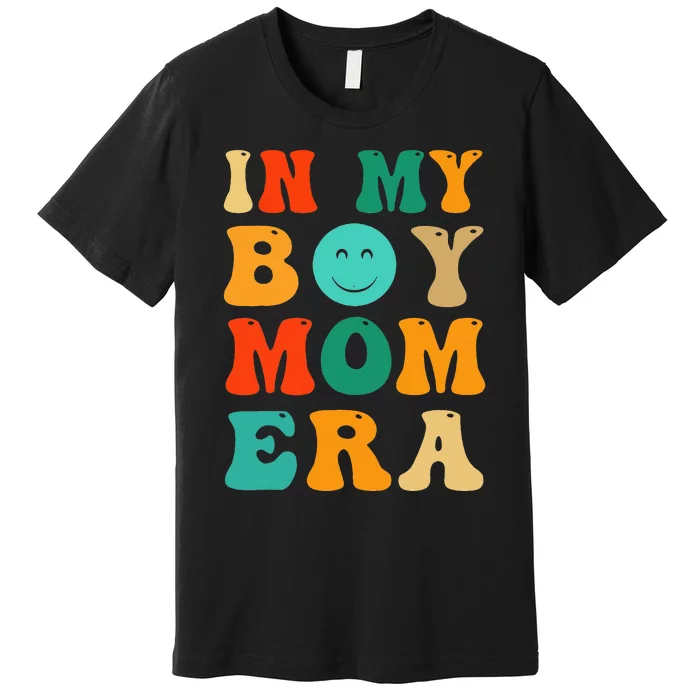 Groovy I'm In My Mama Era Cute Mom Premium T-Shirt