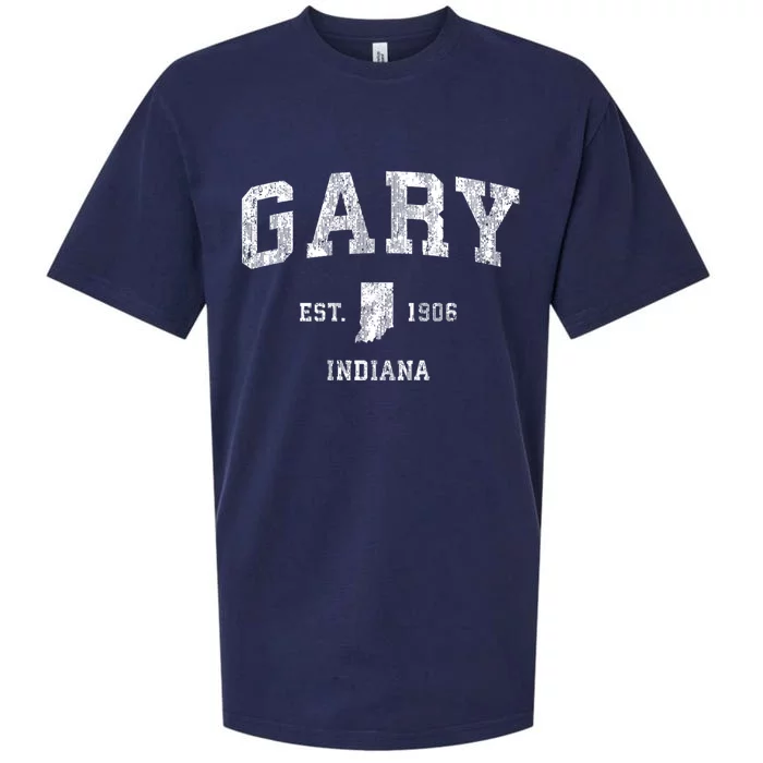 Gary Indiana In Vintage Athletic Sports Sueded Cloud Jersey T-Shirt