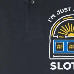 Gambling IM Just A Little Bit Slotty Softstyle Adult Sport Polo