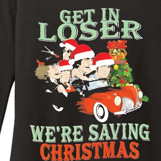 Get In Loser Were Saving Christmas Womens CVC Long Sleeve Shirt