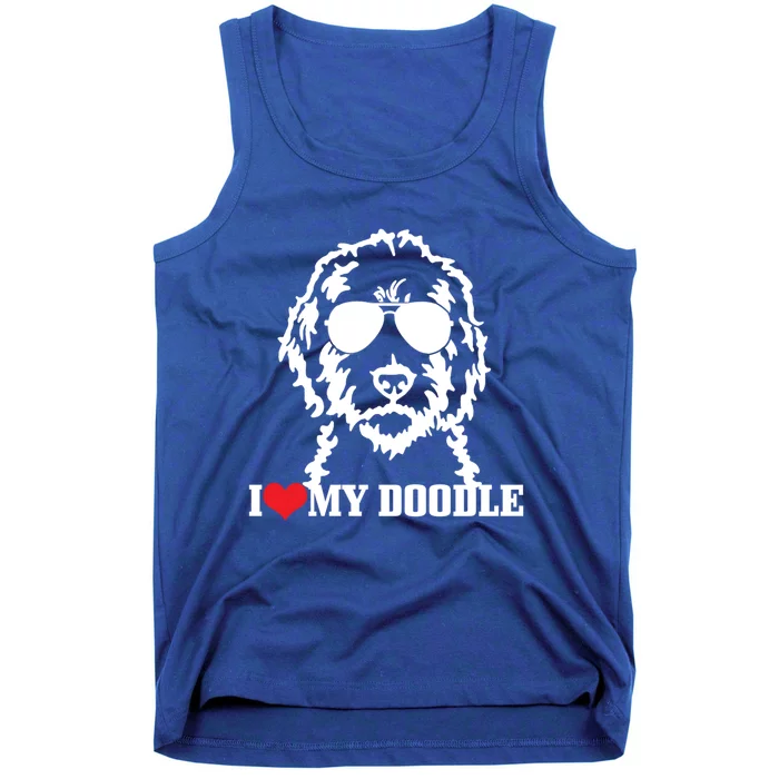 Goldendoodle I Love My Doodle Mom Labradoodle Dog Funny Gift Cool Gift Tank Top