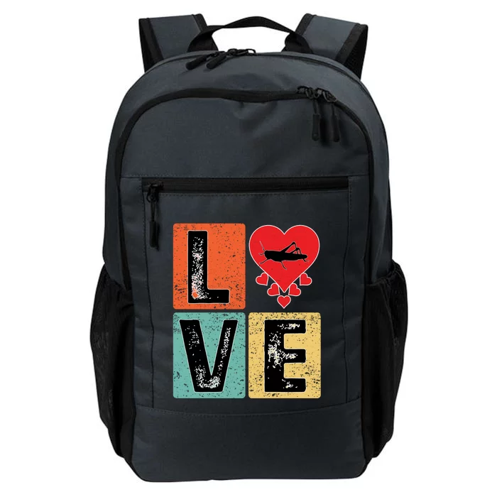 Grasshopper Insects Lover Valentine's Day Grasshopper Gift Daily Commute Backpack