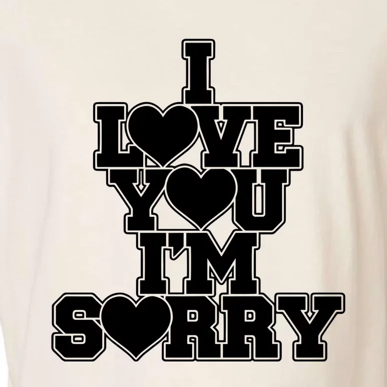 Gracie I Love You IM Sorry Garment-Dyed Women's Muscle Tee