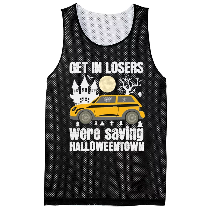 Get In Losers We Are Saving HalloweenTown Mesh Reversible Basketball Jersey Tank