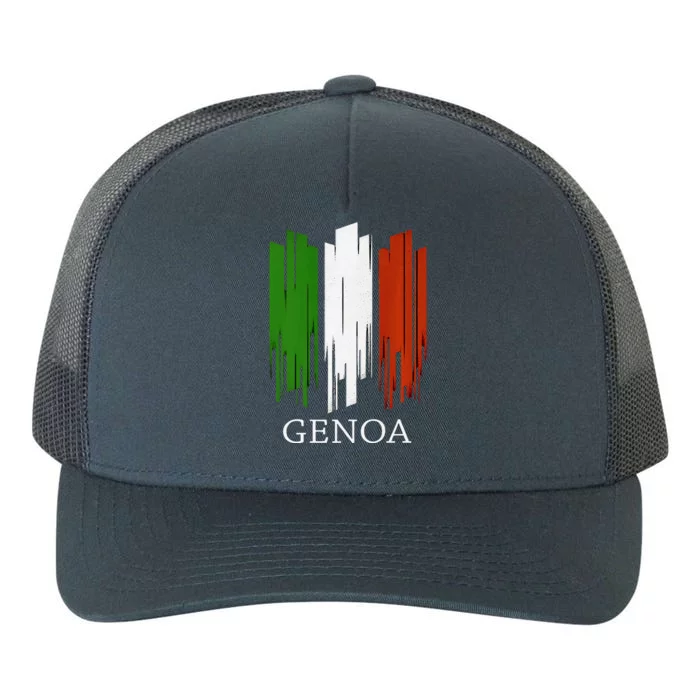 Genoa Italygenoa Liguria Italiaitalian Premium Yupoong Adult 5-Panel Trucker Hat