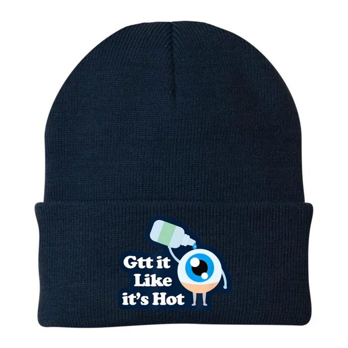 Gtt It Like It's Hot Funny Eye Drop Knit Cap Winter Beanie