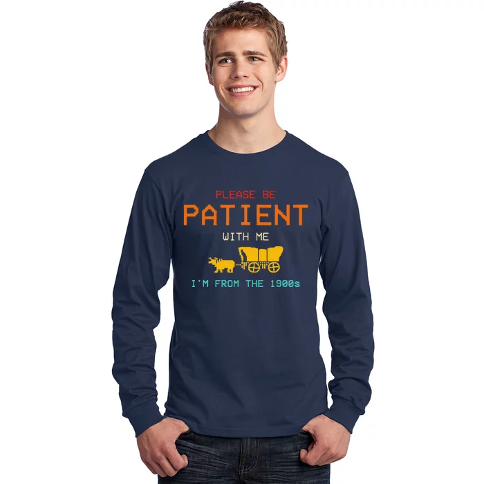 Get In Loser WeRe Going To Die Of Dysentery Oregon Trail Long Sleeve Shirt