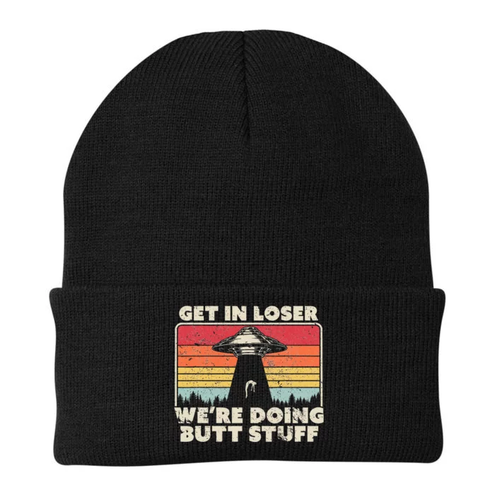 Get In Loser Alien Ufo Knit Cap Winter Beanie