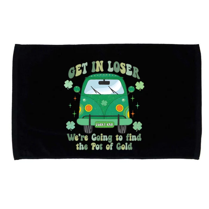 Get In Loser St Patricks Day Microfiber Hand Towel