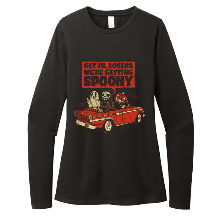 Get In Losers Were Getting Spooky Halloween Costume Womens CVC Long Sleeve Shirt