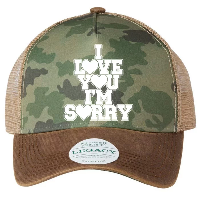 Gracie I Love You IM Sorry Legacy Tie Dye Trucker Hat