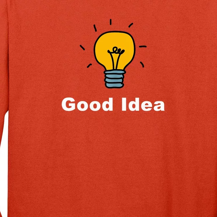 Good Idea | Light Bulbs Tall Long Sleeve T-Shirt