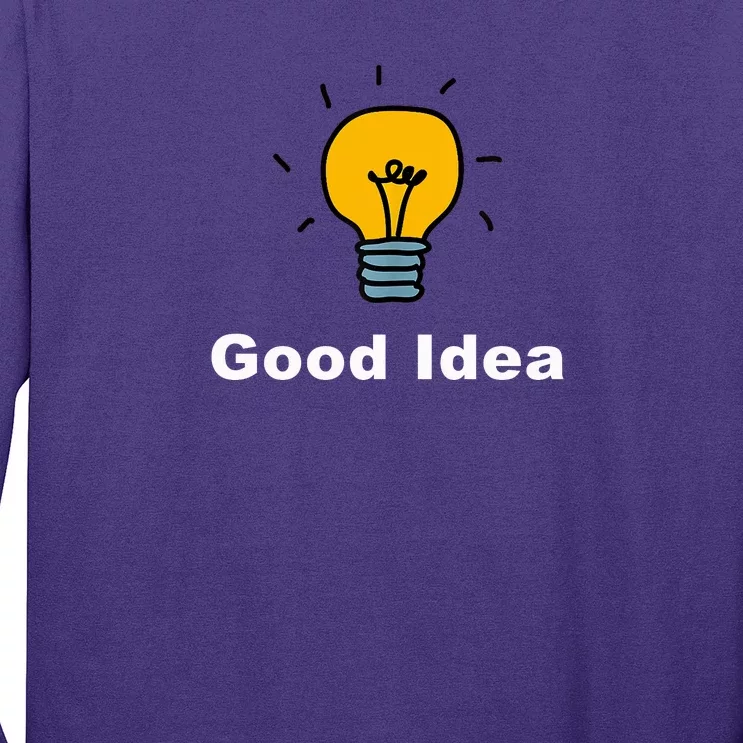 Good Idea | Light Bulbs Long Sleeve Shirt