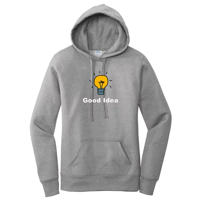 Good Idea | Light Bulbs Women's Pullover Hoodie