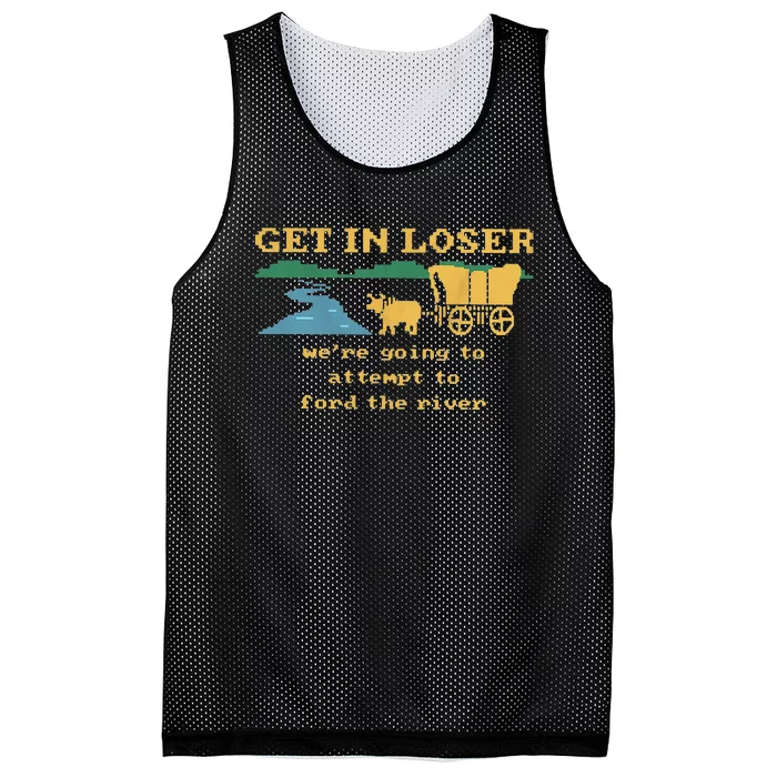 Get In Loser WeRe Going To Attempt Mesh Reversible Basketball Jersey Tank