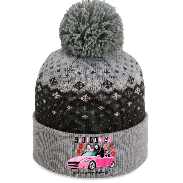 Get In Loser Were Going Slashing Horror Movie The Baniff Cuffed Pom Beanie