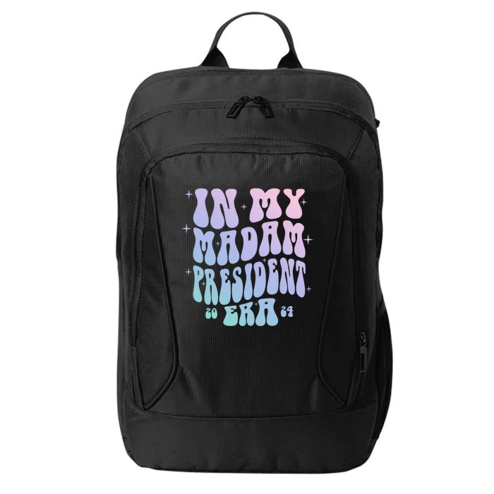 Groovy In My Madam President Era Kamala Harris Gift City Backpack