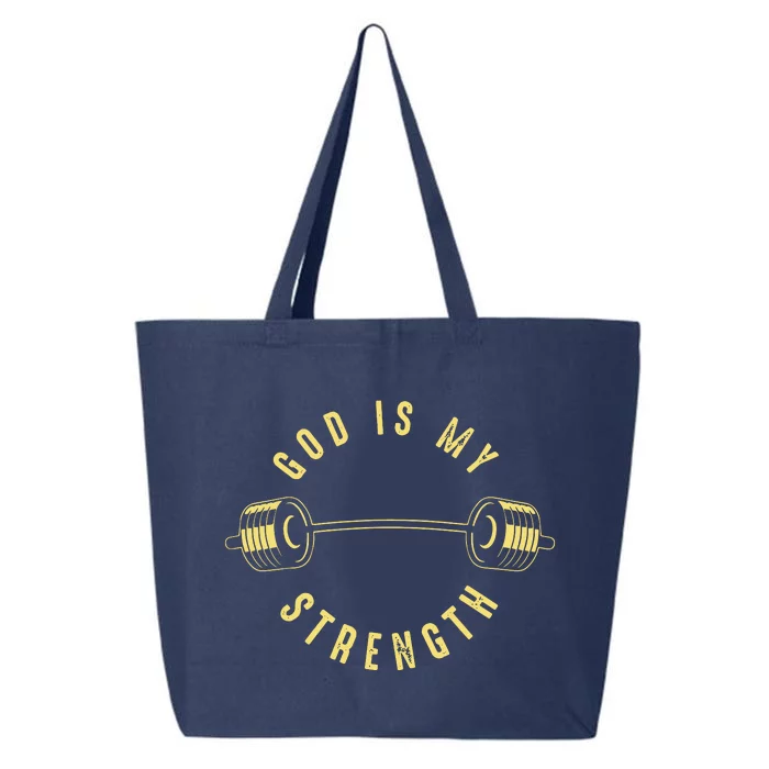 God Is My Strength 25L Jumbo Tote