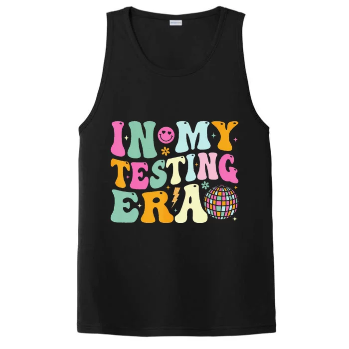 Groovy In My Testing Era Testing Day Teacher Test Day Performance Tank