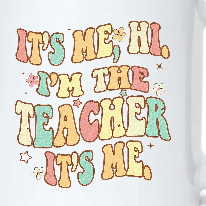 Groovy Its Me Hi Im The Teacher It’s Me Back To School Gifts Black Color Changing Mug