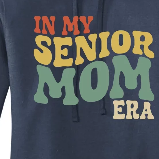 Groovy In My Senior Mom Era Class Of 2025 Masters Graduation Gift Women's Pullover Hoodie