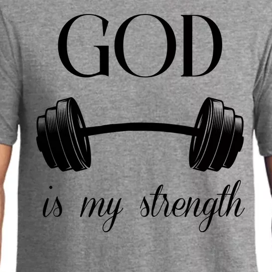 God Is My Strength Pajama Set