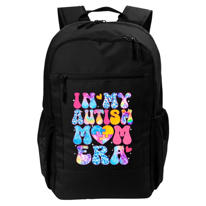 Groovy In My Autism Mom Era Autism Awareness Day Daily Commute Backpack