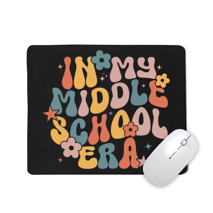 Groovy In My Middle School Era Back To School Teacher Girl Mousepad