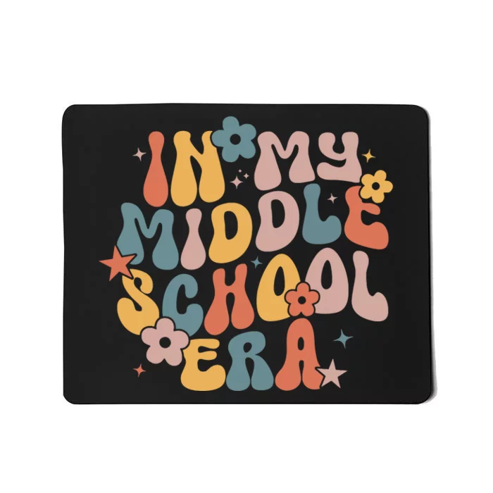 Groovy In My Middle School Era Back To School Teacher Girl Mousepad