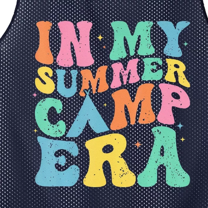 Groovy In My Summer Camp Era Retro Summer Women Mesh Reversible Basketball Jersey Tank