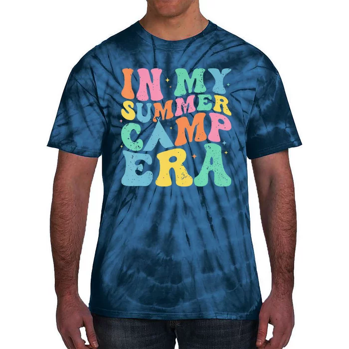 Groovy In My Summer Camp Era Retro Summer Women Tie-Dye T-Shirt