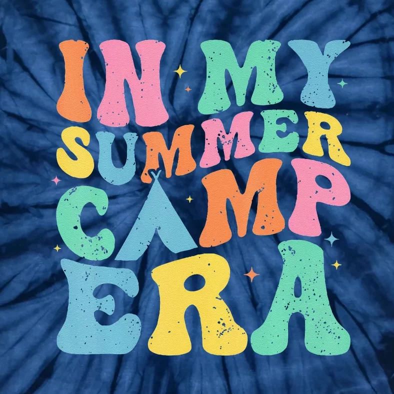 Groovy In My Summer Camp Era Retro Summer Women Tie-Dye T-Shirt