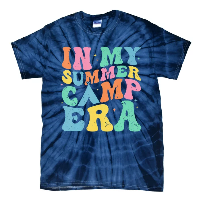 Groovy In My Summer Camp Era Retro Summer Women Tie-Dye T-Shirt